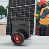 NAYSAYE Heavy Duty Panel Dolly Slab Cart with Two Handles 10 Inch Solid Rubber Tires 1000LBS Capacity for Drywall Sheet and Door Transport - 4 of 4