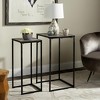 Callia End Table (Set Of 2) - Light Brown - Safavieh. - 2 of 4