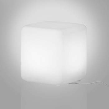 12.4-Inch LED Lighted Battery Operated Lantern Warm White Flickering Light