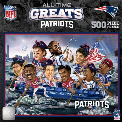 NFL New York Giants All Time Greats 500pc Puzzle Game