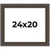 PosterPalooza | Museum Brown Picture Frame - UV Acrylic, Backing Board, Hanging Hardware Included - 2 of 4