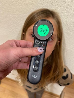 Braun No Touch Battery-powered Thermometer : Target