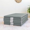 ECR4Kids SoftZone Rainbow Rest Mat, 2in, 5-Piece - 4 of 4