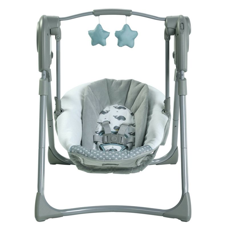 Graco Slim Spaces Compact Baby Swing, 4 of 10
