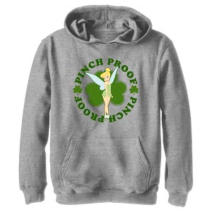 Boy's Peter Pan St. Patrick's Day Pinch Proof Tinkerbell Pull Over Hoodie - 1 of 4