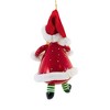 Italian Ornaments 7.0 Inch Twinkle Toes Santa Clown Handmade Tree Ornaments - 3 of 3