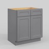 LOVMOR in Plywood Soft-Close Bath Vanity Cabinet without Top for Kitchen, Bathroom, Living Room - 2 of 4