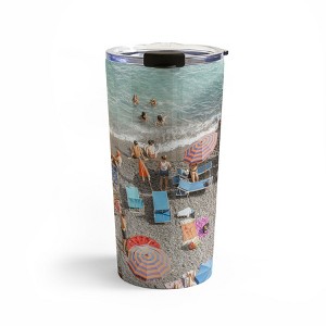 Henrike Schenk - Travel Photography Summer Afternoon in Positano 20 oz Stainless Steel Travel Mug - Deny Designs - 1 of 4
