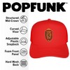 Harry Potter Gryffindor Plaid Crest Foam Trucker Cap Red - 2 of 4