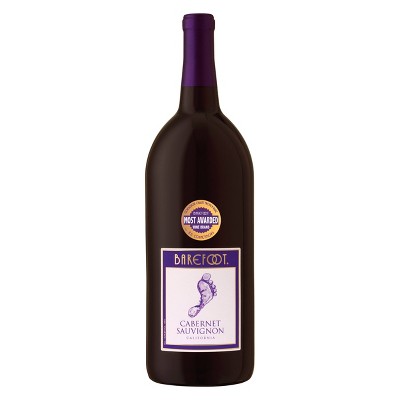 Barefoot Cellars Cabernet Sauvignon Red Wine - 1.5L Bottle