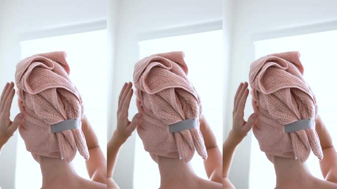 VOLO Beauty Hero Hair Towel - Luna Gray, 2 of 7, play video