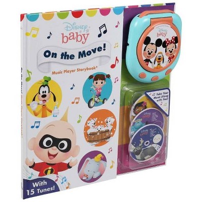 Disney Baby: On the Move! Music Player - by Maggie Fischer (Board Book)
