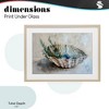 Stupell Industries Coastal Christmas Shell & Fir Framed Print Under Glass Art - 4 of 4
