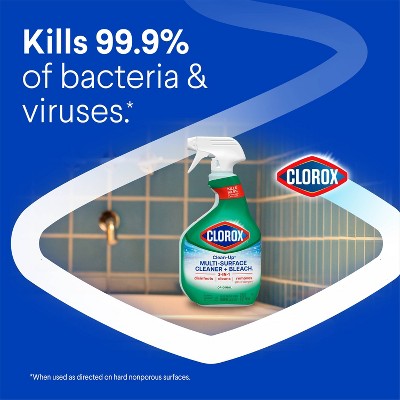 Clorox Clean-Up Cleaner Refill - 64 fl oz: Multi-Surface, Original Scent, Liquid Form
