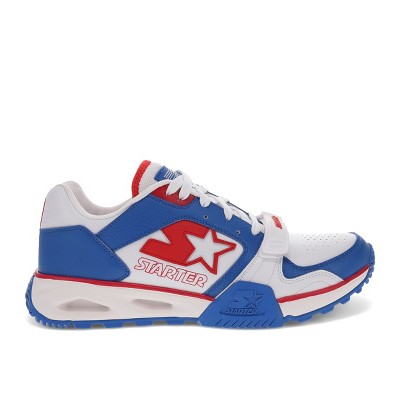 Мужские Starter Mens Team Trainer 92 Lowtop Casual Sneaker, White/Blue, Size 10 — фото 6