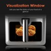 WhallPro® 6QT All-Stainless Air Fryer, 8-in-1 Hot Oven with Digital LED Touchscreen & Visible Window, Sliver, 1600W - 4 of 4