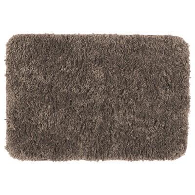 American Soft Linen Fluffy Foamed Non Slip Bath Rug, 21 In 32 In Bath Rugs  For Bathroom, 100% Polyester Bath Mat Rugs, Grey : Target