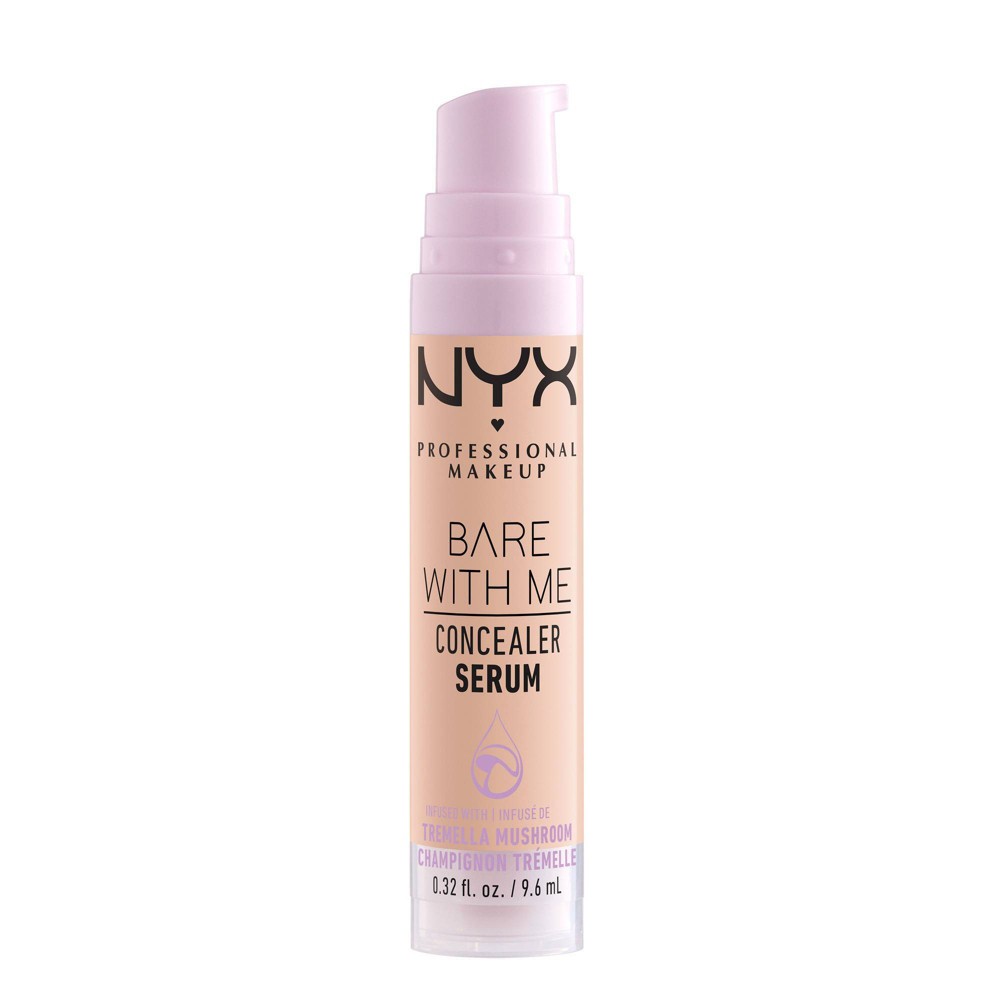 Photos - Foundation & Concealer NYX Professional Makeup Bare With Me Serum Concealer - 0.32 fl oz - 02 Light: Face Application, Buildable Coverage, Cream Fo 