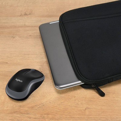 Logitech Laptop Sleeve with Mouse - Black_5