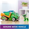 PAW Patrol: The Mighty Movie, Recycler Truck with Lights, Sounds & Rocky Figure, Ages 3+ - 3 of 4