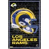 Trends International NFL Los Angeles Rams - Neon Helmet 23 Unframed Wall Poster Prints - 4 of 4