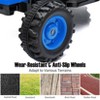 Kids Ride On Tractor with Trailer, 12V Battery Powered Electric Tractor with Remote Control, Music, USB, Led Lights - 4 of 4