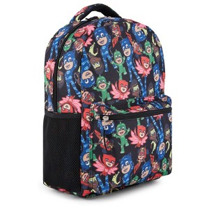 PJ Masks Heroes Unite Backpack - Featuring Catboy, Owlette, Gekko, and PJ Robot, Ready to Tackle Adventures Backpack Bag - 1 of 4