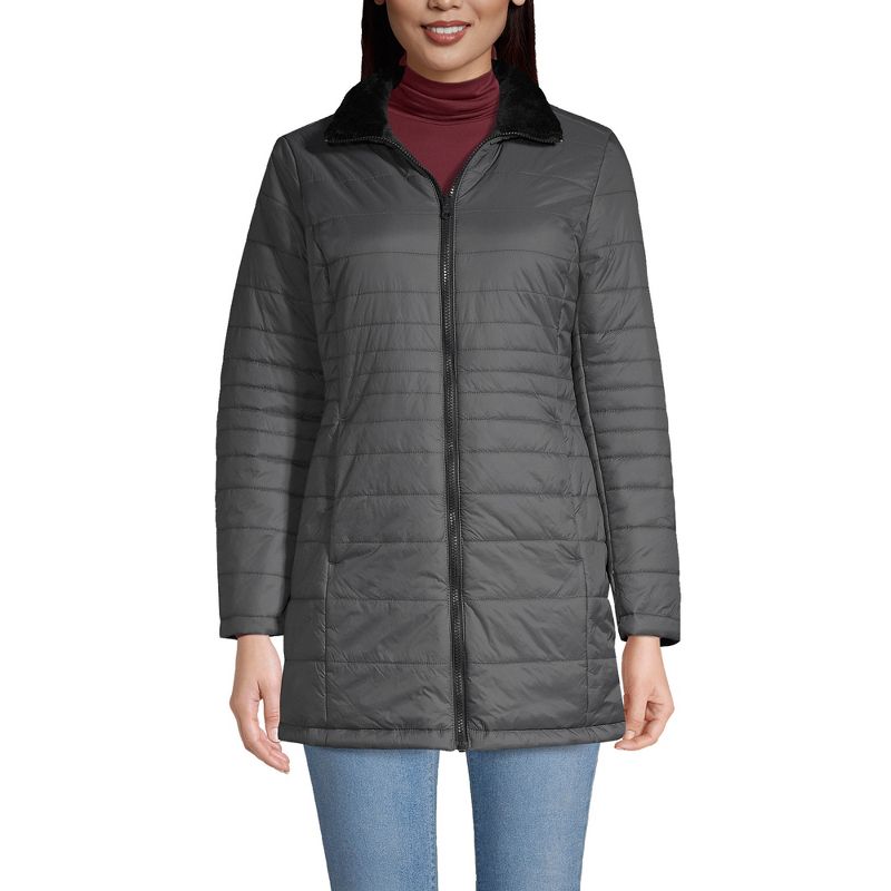 Lands' End Women's Insulated 3 in 1 Primaloft Parka, 5 of 7