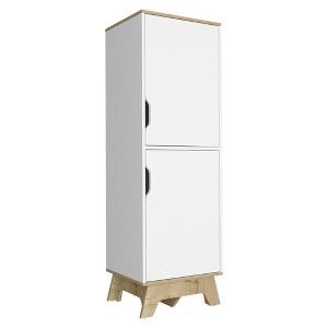 Depot E-Shop Multistorage cabinet 59" H, two doors, four internal shelves - 1 of 4