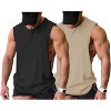 COOFANDY Men Workout Tank Top Gym Bodybuilding Sleeveless Muscle T Shirts Cut Off Shirts S-XXXL - 4 of 4