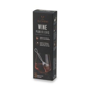 Viski Alchemi Wine Purifiers - Removes Sulfites & Histamines - Preserves Wine Flavor, Color, & Aroma - BPA-Free Compact & Portable - 1 of 4
