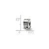 Black Bow Jewelry Sterling Silver Slot Machine Bead Charm - 2 of 3