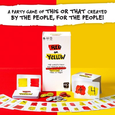 Детские игрушки The Op Games Red or Yellow Board Game — фото 2