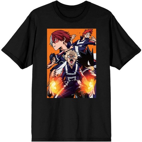 My Hero Academia Team Boku No Hero Anime Manga Tshirt T-Shirt Tee