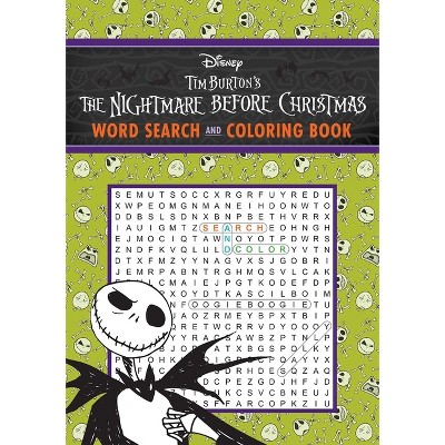 Disney Tim Burton's The Nightmare Before Christmas Glow-in-the-Dark  Coloring Book