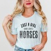 Simply Sage Market Just A Girl Who Loves Horses Short Sleeve Tee - 2 of 4