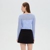 Women's Long Sleeve Lace Bardot Top - Wild Fable™ - 2 of 4