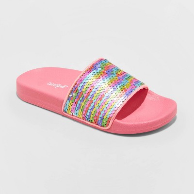 target girls flip flops
