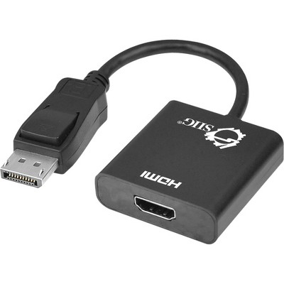 SIIG DisplayPort to HDMI Adapter - video / audio adapter - DisplayPort / HD