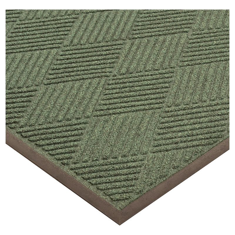 Dark Green Solid Doormat - (4&#39;x6&#39;) - HomeTrax, 4 of 5