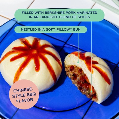Laoban Dumplings Pork Bao Buns - 10oz/4ct