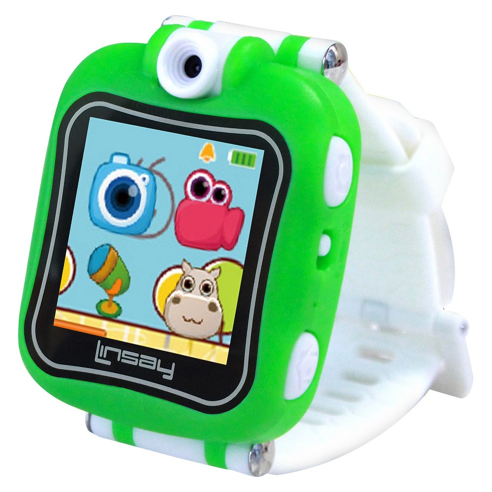 UPC 866134000053 product image for Linsay 1.5 Smart Watch Kids Camera Selfie with Back Pack - Green | upcitemdb.com