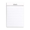 Rhodia Staplebound Notepad - Graph 80 sheets - 3 x 4 - White cover - 2 of 4