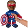 Marvel Captain America Sam Wilson Plush Figure – Brave the World Soft Hero Doll with Shield & Wings - 3 of 4