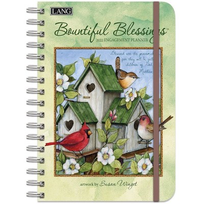 2022 Engagement Planner Spiral Bountiful Blessings - Lang