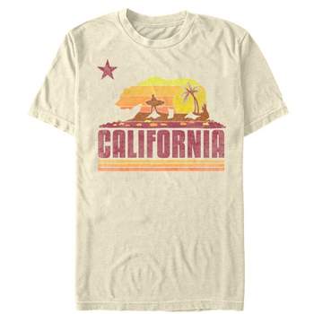 Men's Lost Gods California Flag Surf T-Shirt