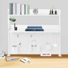 YIYIBYUS Desktop Bookshelf, Multipurpose Clip-on Desk Organiser, Countertop Bookshelf - 3 of 4