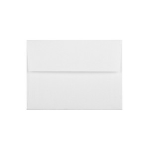 JAM Paper A6 Strathmore Invitation Envelopes 4.75 x 6.5 Bright White Linen 3137 - 1 of 4