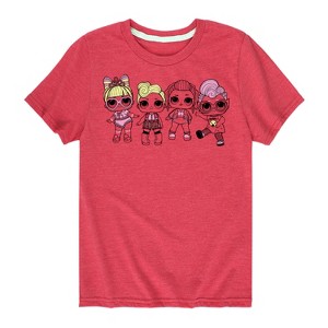 Boys' - LOL Surprise! - LOL Squad Short Sleeve Graphic T-Shirt - 1 of 4