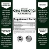 Advanced Oral Probiotics with Prebiotics Supplement, Supports Healthy Teeth, Gums, Mouth & Odorless Breath for Adults, Strawberry, Bioschwartz, 60ct - 3 of 4